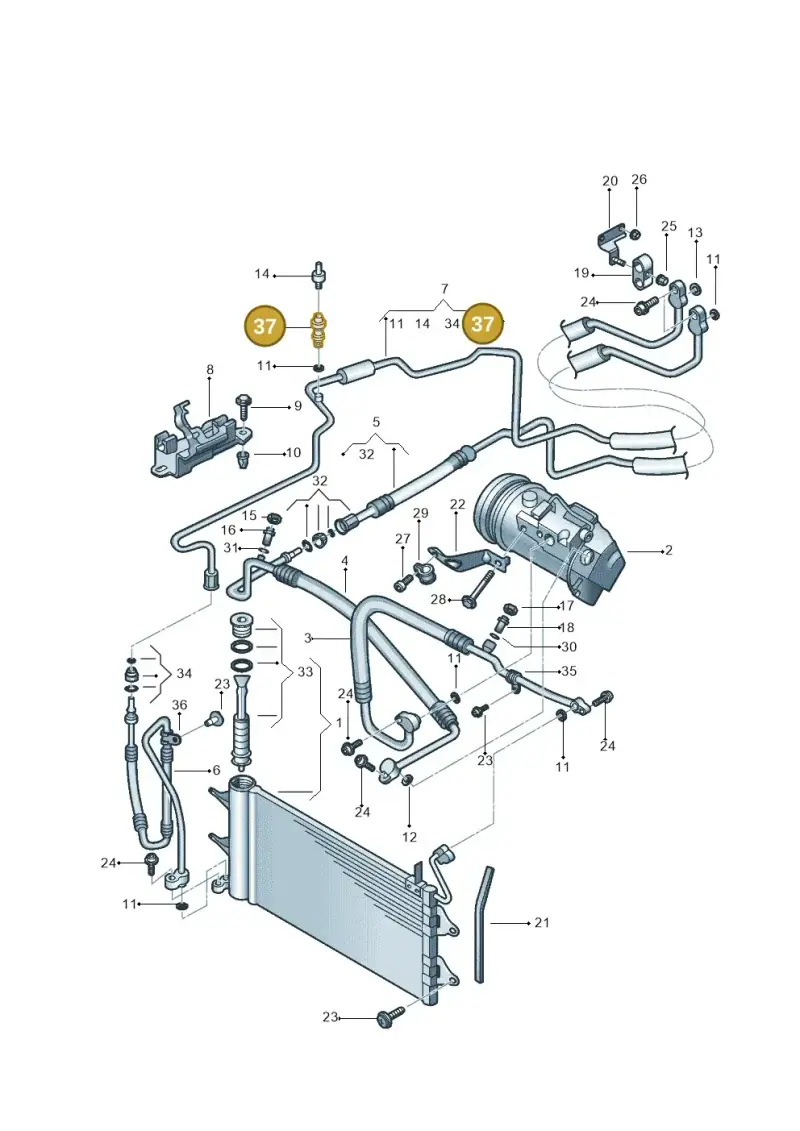 7D0820855 — Skoda Fabia Jingrui (2008-2014) diagram 253260410, position 37