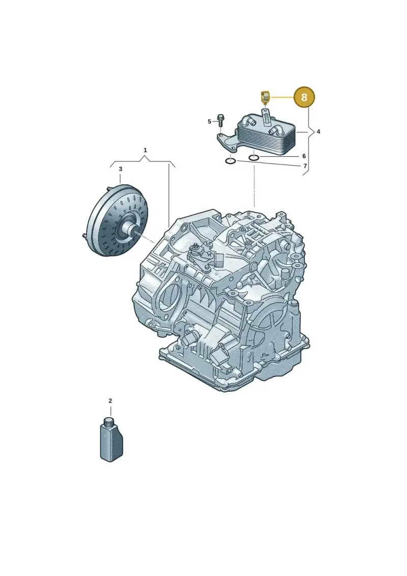 7D0972821 — Skoda Fabia (2021-) diagram 62x300250, position 8