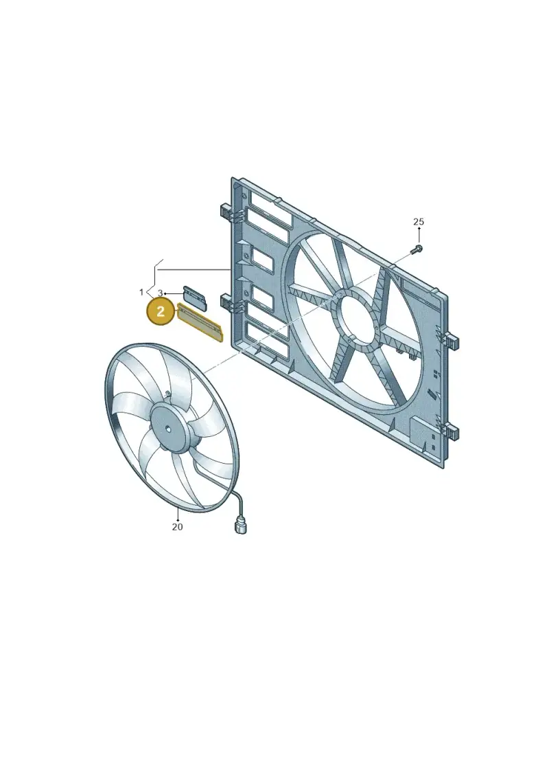 7E0121223 — Skoda Octavia (2019-2024) diagram 884122700, position 2