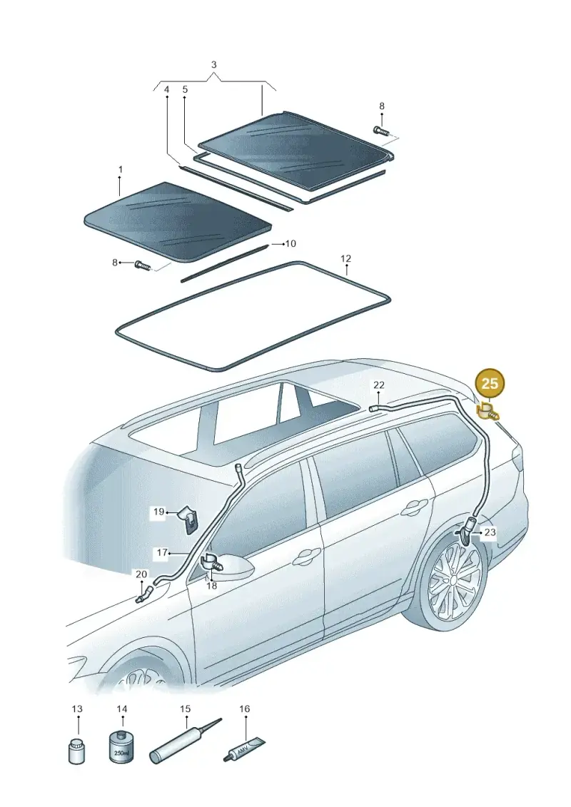 7H0843969A — Skoda Kodiaq (2018-2022) diagram 793877100, position 25