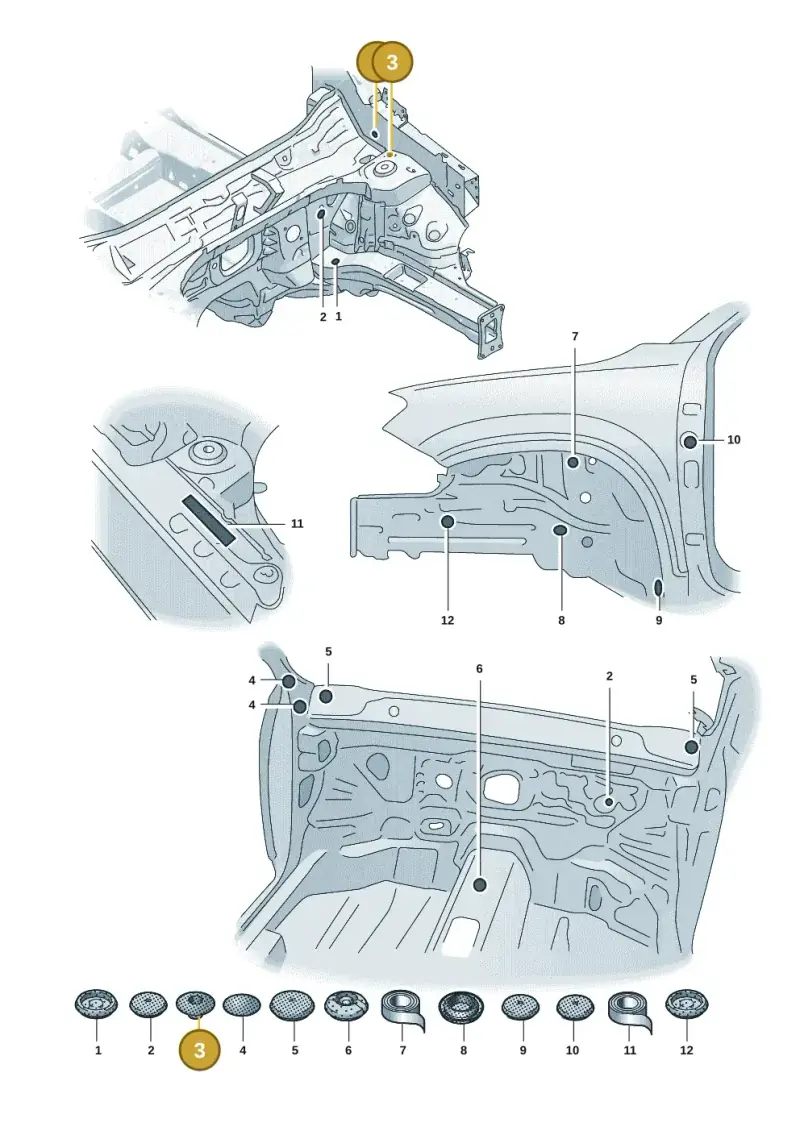 7L0899181 — Skoda Kodiaq (2024-) diagram 57h803500, position 3