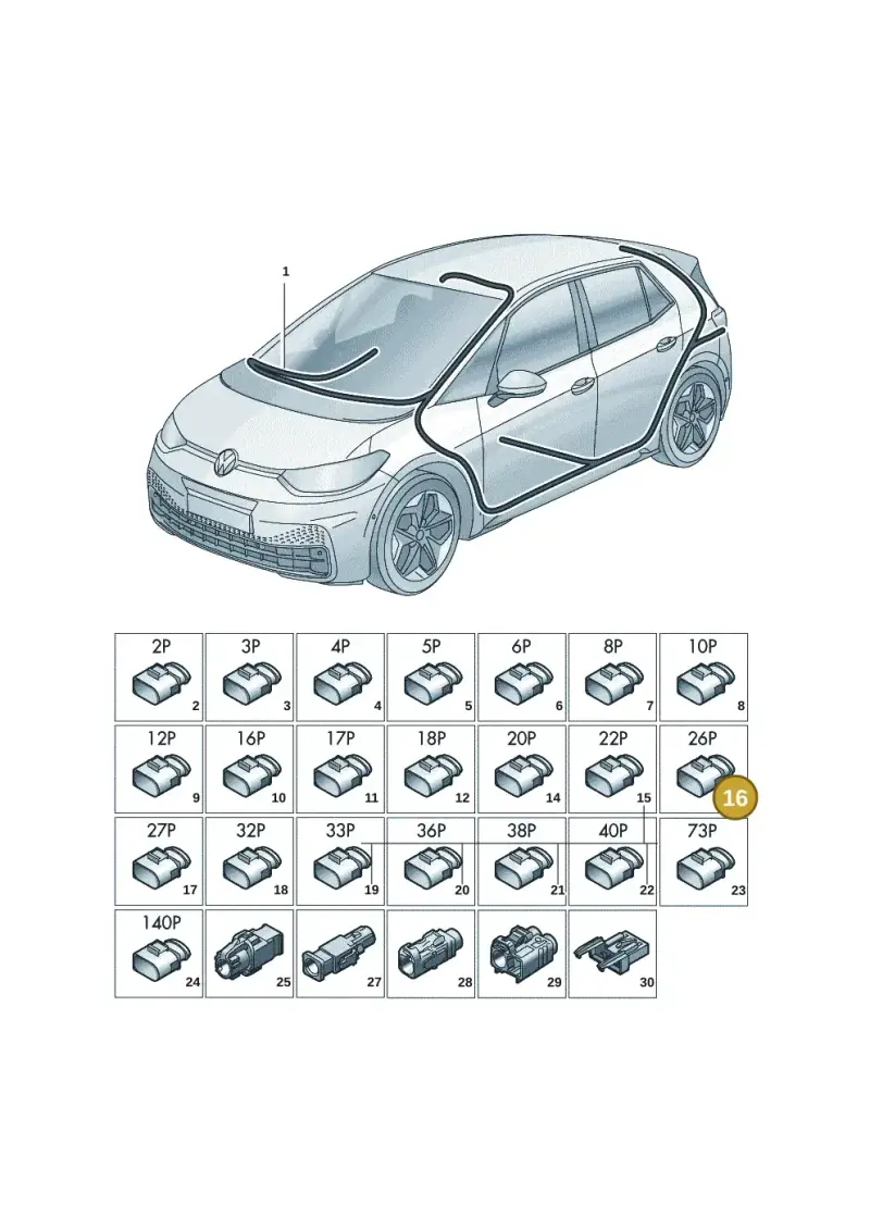 7L6972726 — Skoda Enyaq (2020-) diagram 10a971090, position 16