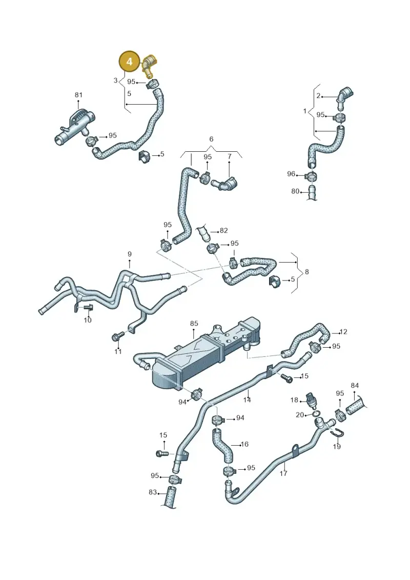 7M0122291 — Skoda Yeti (2013-2017) diagram 649121510, position 4
