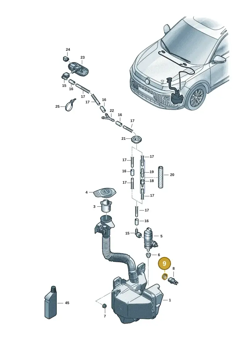 7M0919382 — Skoda Kodiaq (2024-) diagram 57x955100, position 9