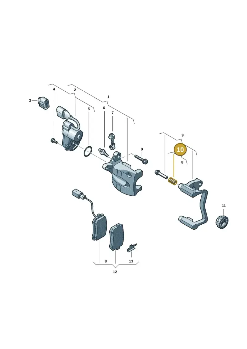 7N0698647B — Skoda Superb Combi (2023-) diagram 57l615605, position 10