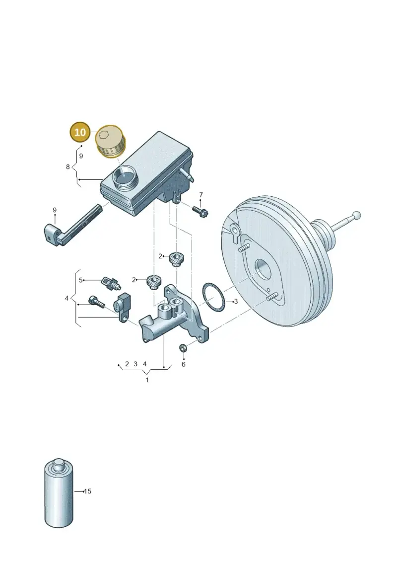 7P0611349 — Skoda Citigo (2011-2019) diagram 723611000, position 10