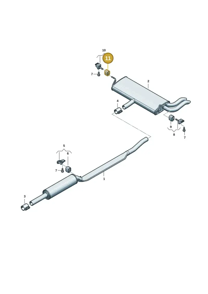 7T0253147 — Skoda Superb Combi (2023-) diagram 3j0253440, position 11