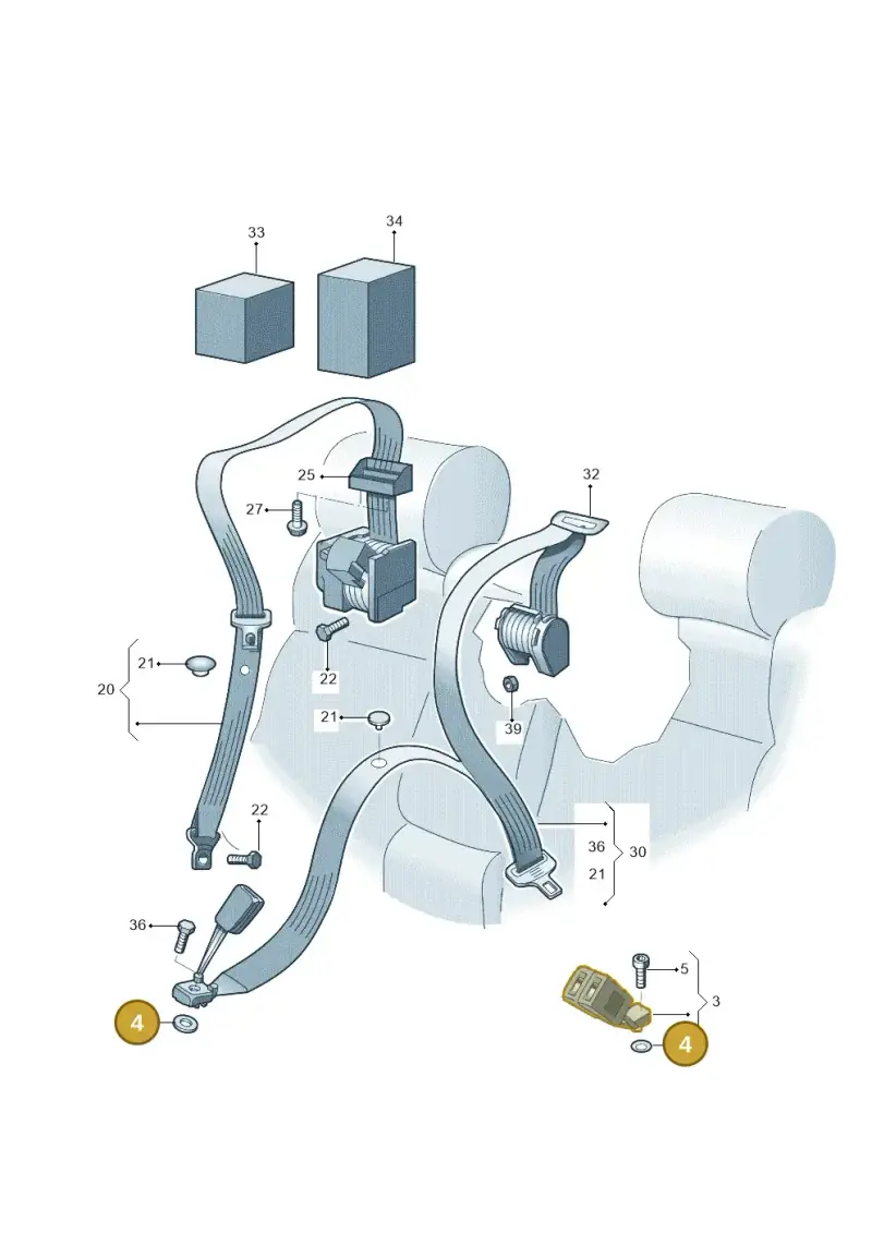 803019813 — Skoda Superb Ambition (2009-2015) diagram 617857700, position 4