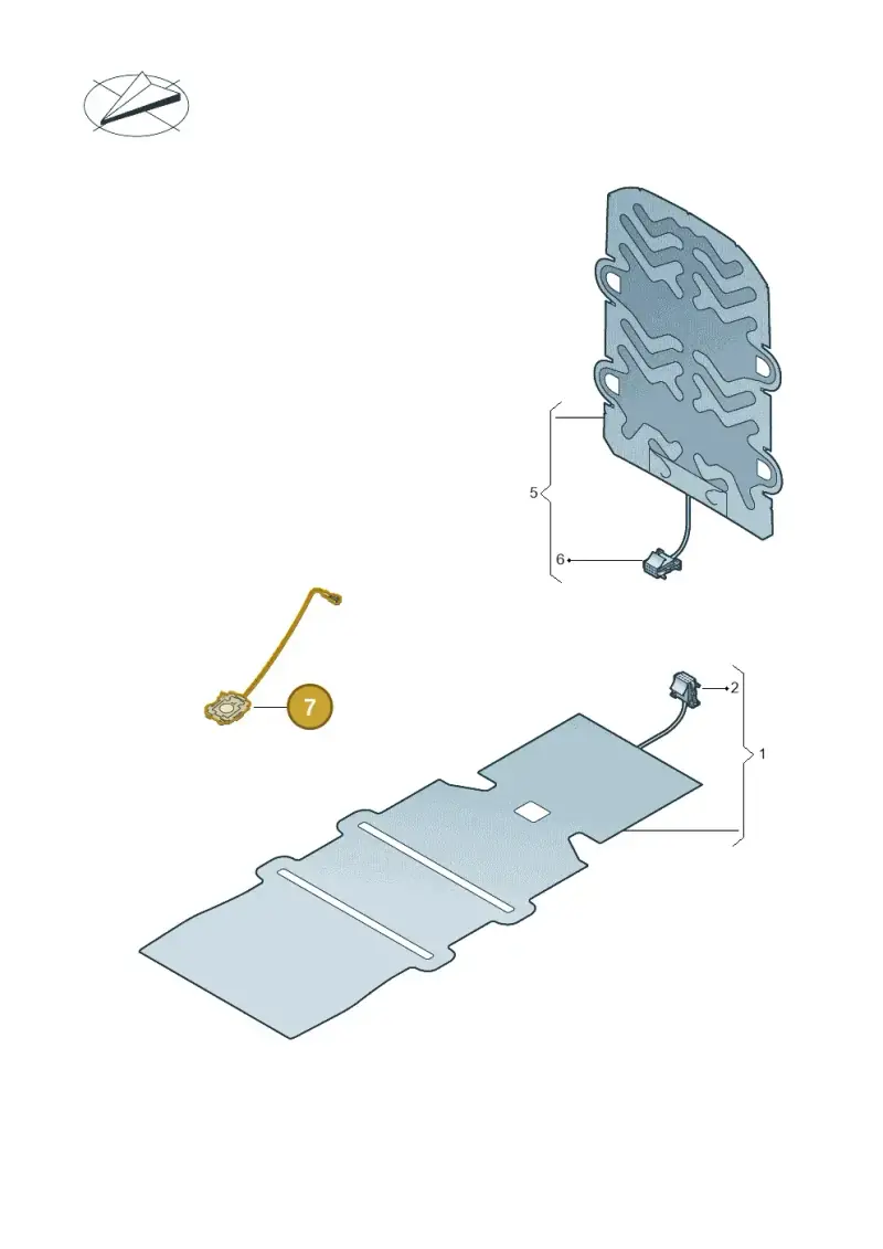 82G963554 — Skoda Kamiq (2019-) diagram 584963010, position 7