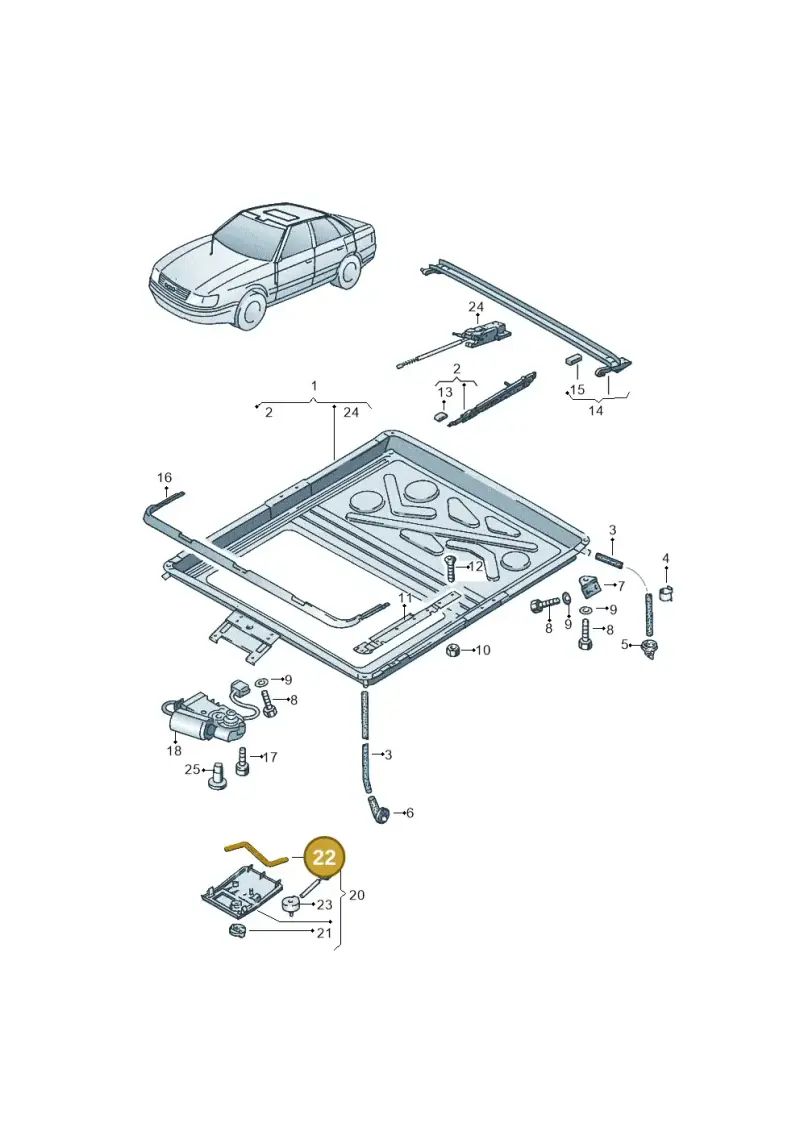 895877849 — Skoda SUPERB                 02> (2001-) diagram 118877200, position 22