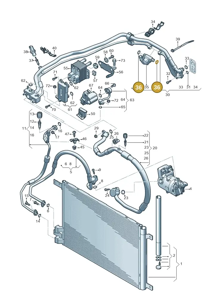 8A0260749AK — Skoda Kodiaq (2024-) diagram 596260702, position 36