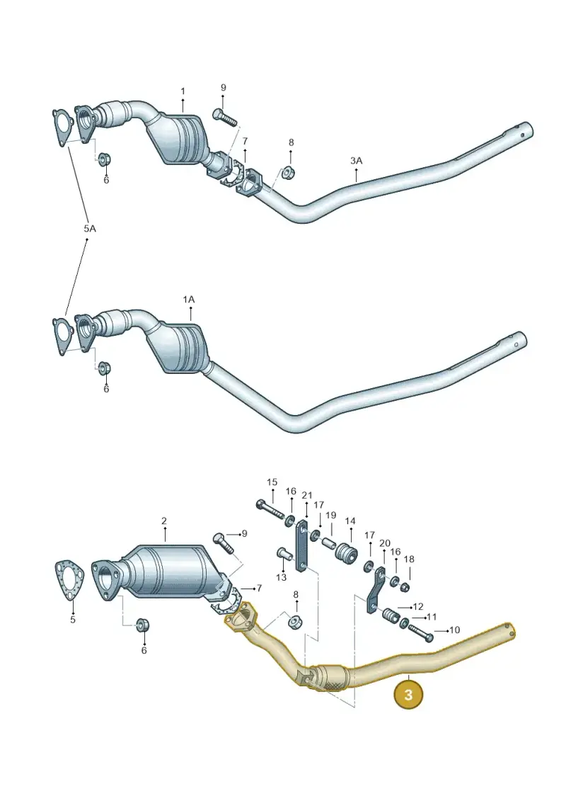 8D0253301CH — Skoda SUPERB                 02> (2001-) diagram 265253550, position 3