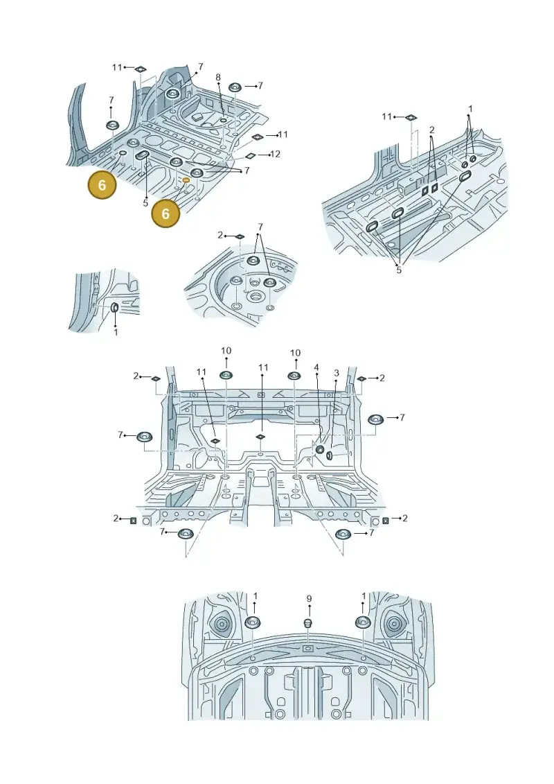 8D0803583H — Skoda Roomster (2010-2015) diagram 481803360, position 6