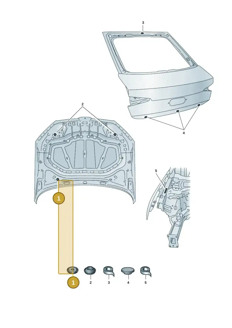 8D0803583L — Skoda Superb Combi (2023-) diagram 3p0803504, position 1