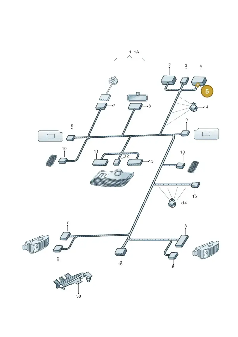 8D0937545D — Skoda SUPERB                 02> (2001-) diagram 265972420, position 5