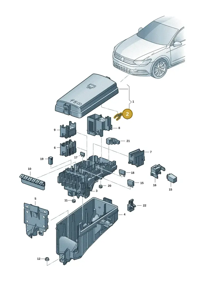 8D0941802 — Skoda Kodiaq (2024-) diagram 3p0937020, position 2