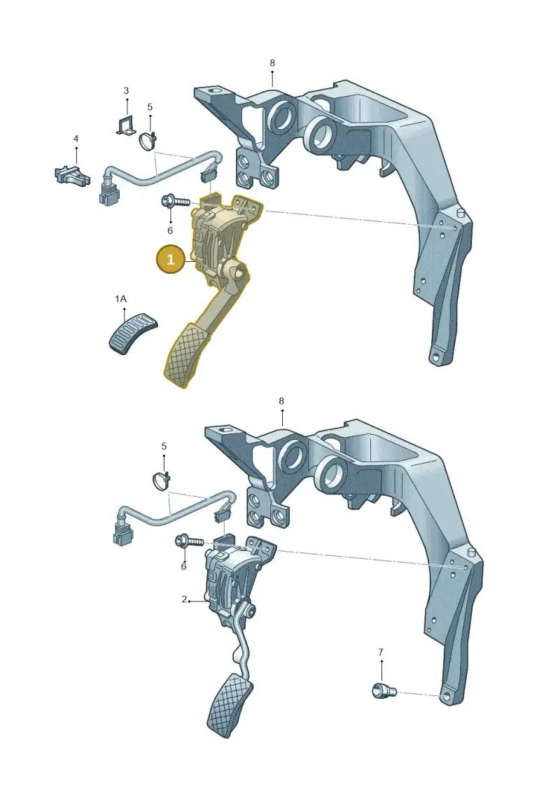 8D1723523P — Skoda SUPERB                 02> (2001-) diagram 265721700, position 1