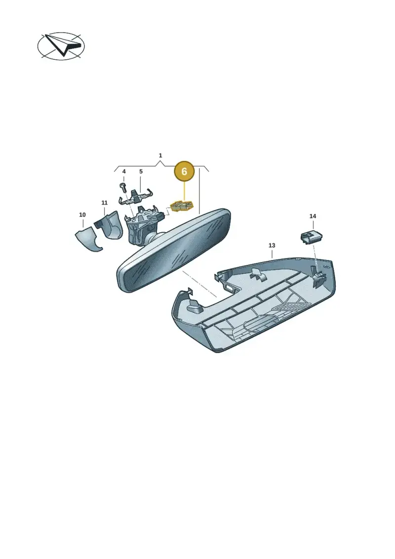 8K0971834 — Skoda Superb Combi (2023-) diagram 3j0857450, position 6