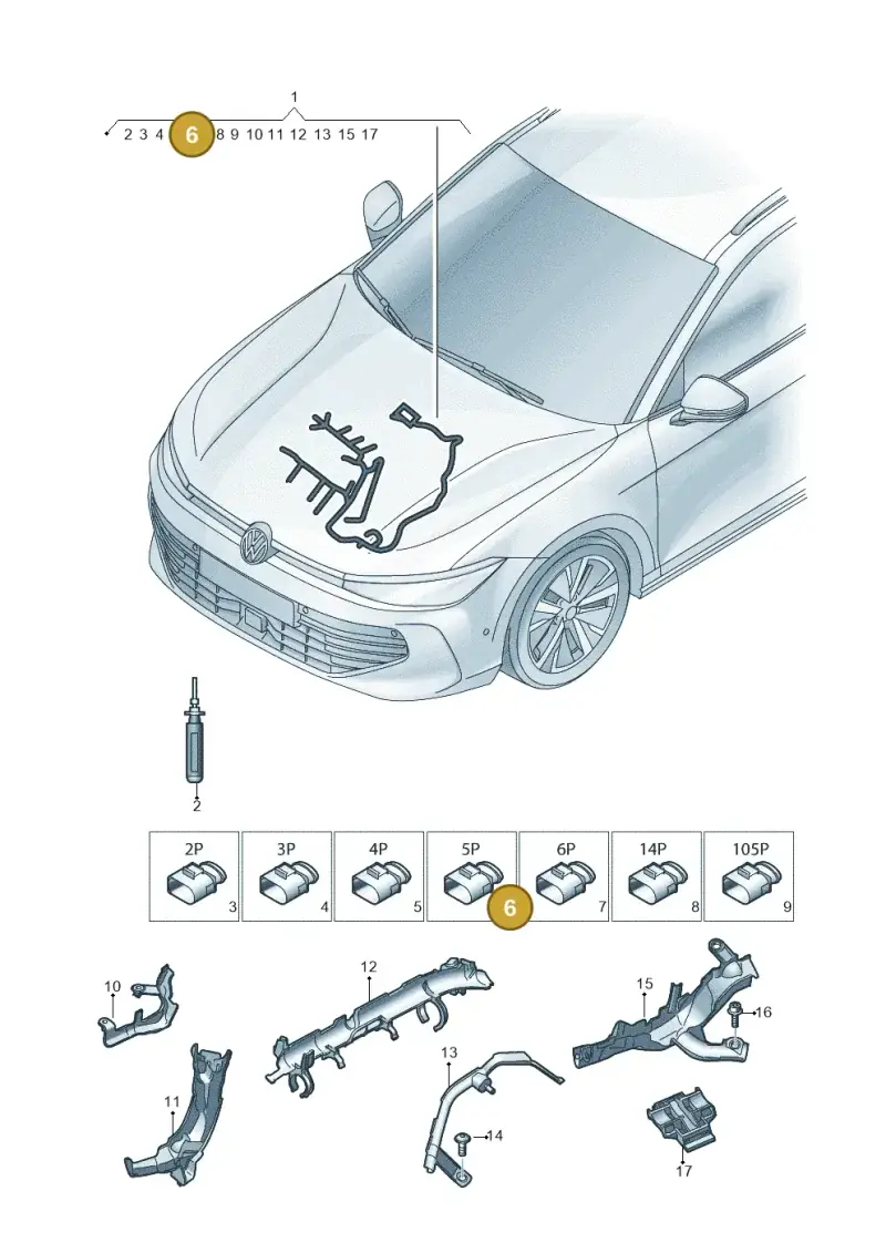 8K0971921F — Skoda Kodiaq (2024-) diagram 3j0971285, position 6