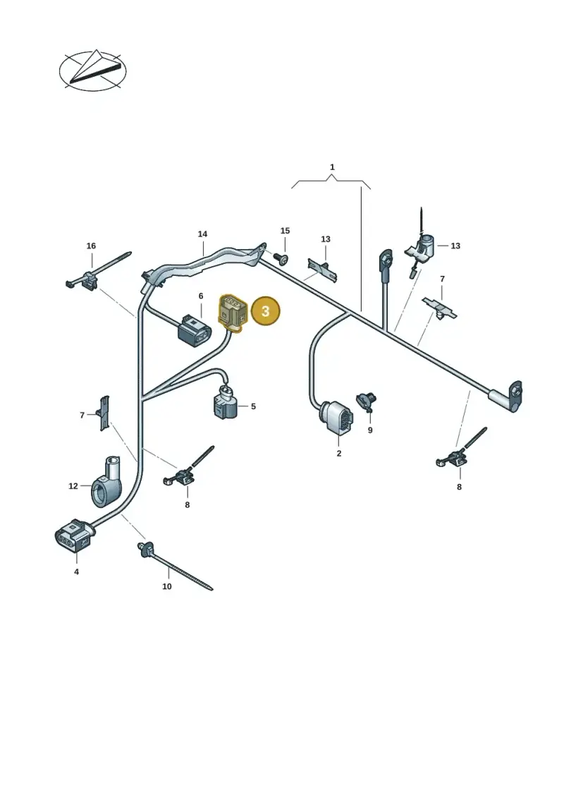 8K0973703G — Skoda Kodiaq (2024-) diagram 2ka971070, position 3