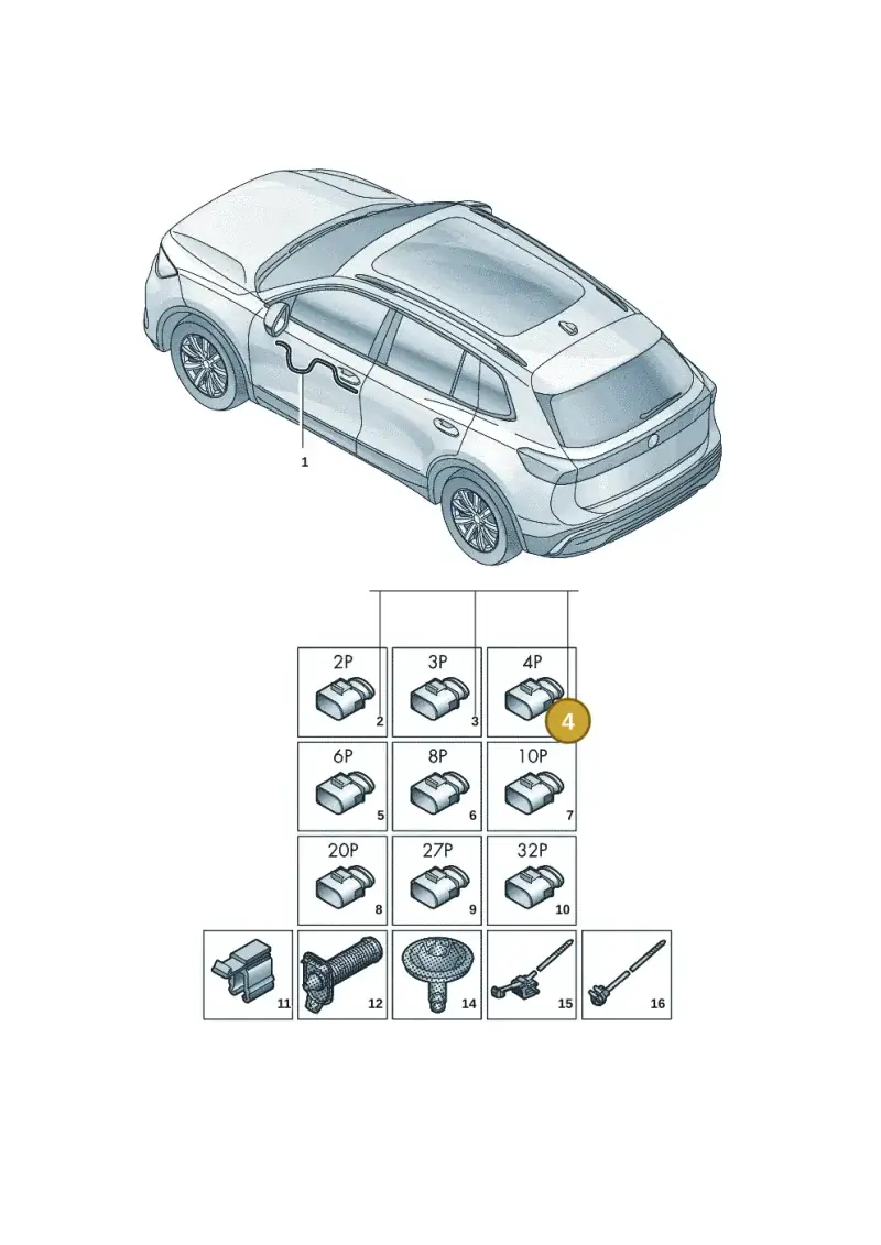 8K0973754 — Skoda Kodiaq (2024-) diagram 57x972300, position 4