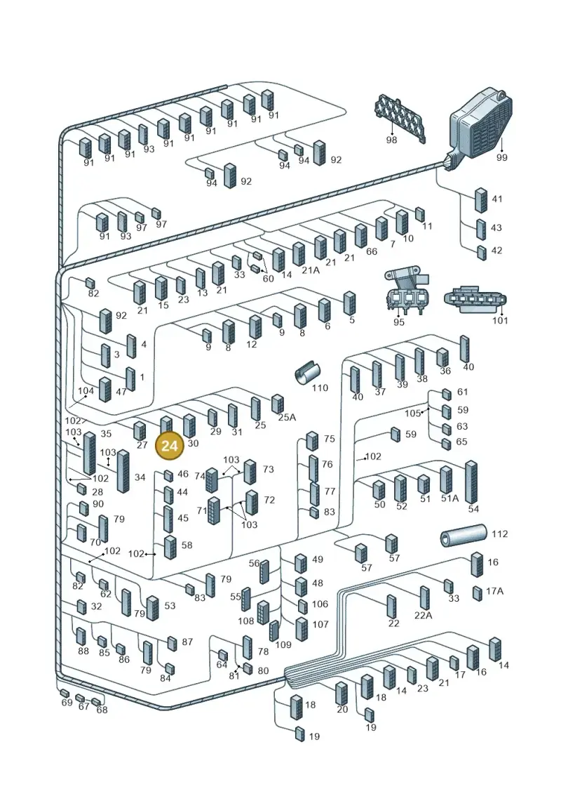 8L0971978 — Skoda SUPERB                 02> (2001-) diagram 265971850, position 24