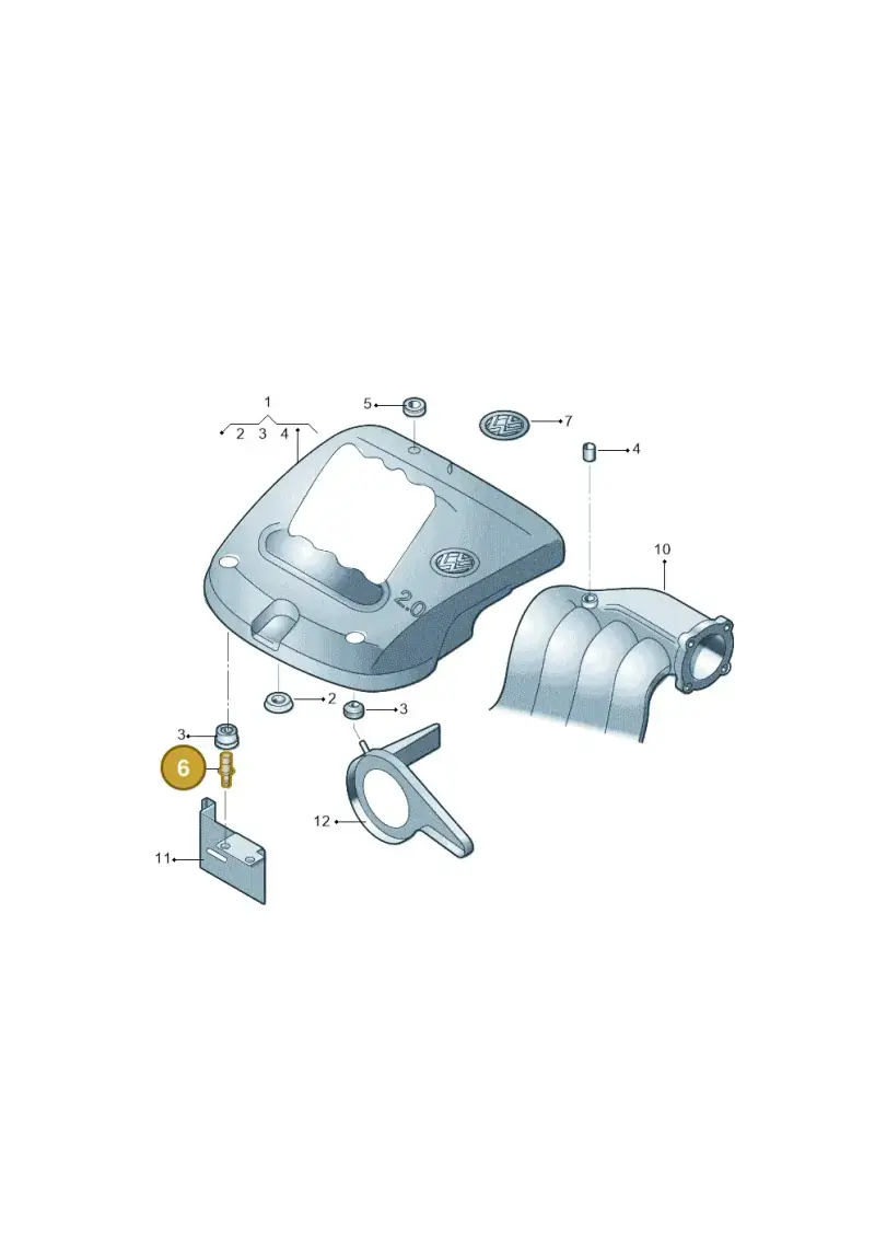 8L9103951 — Skoda OCTAVIA           "CN."07> (2007-) diagram 446103700, position 6