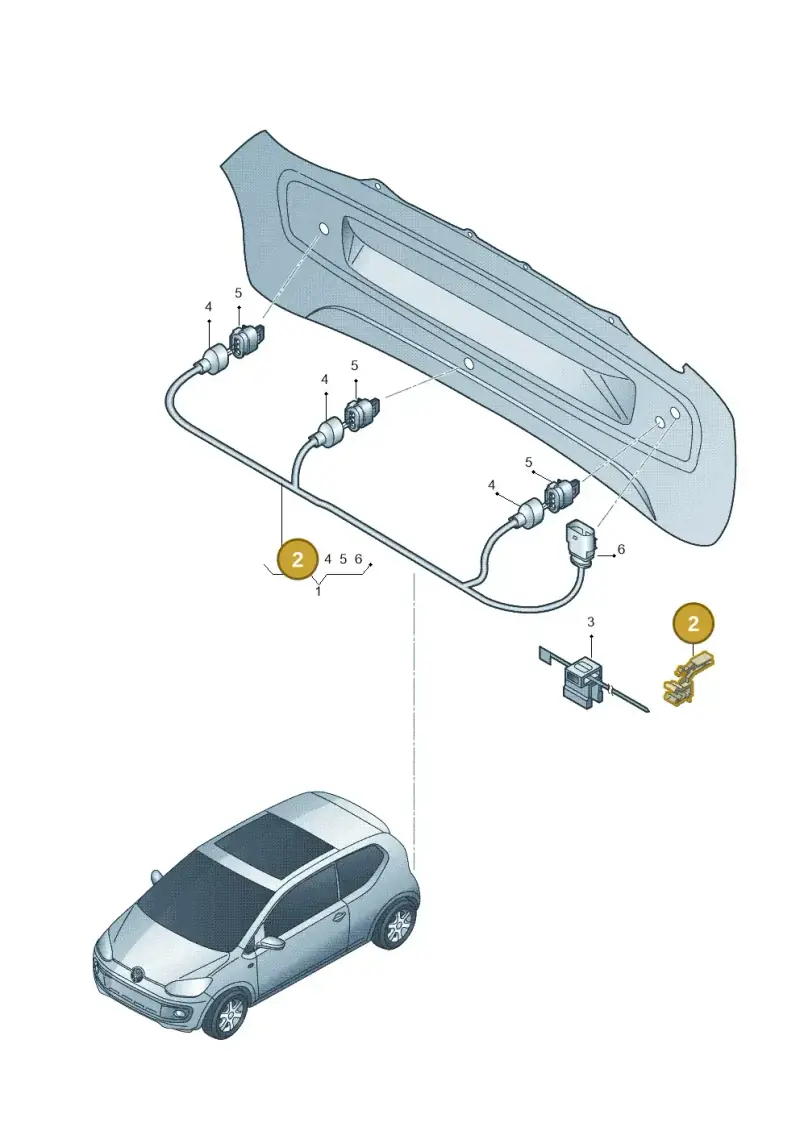 8P0971848L — Skoda Citigo (2019-2021) diagram 723972830, position 2