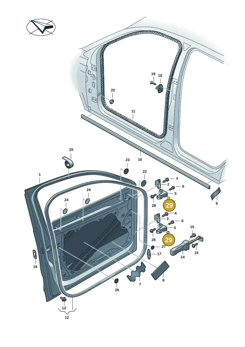 8T0837947 — Skoda Kodiaq (2024-) diagram 57h831000, position 29