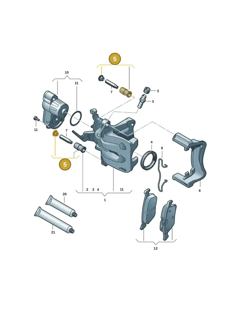 8V0698647 — Skoda Superb Combi (2023-) diagram 57l615670, position 5