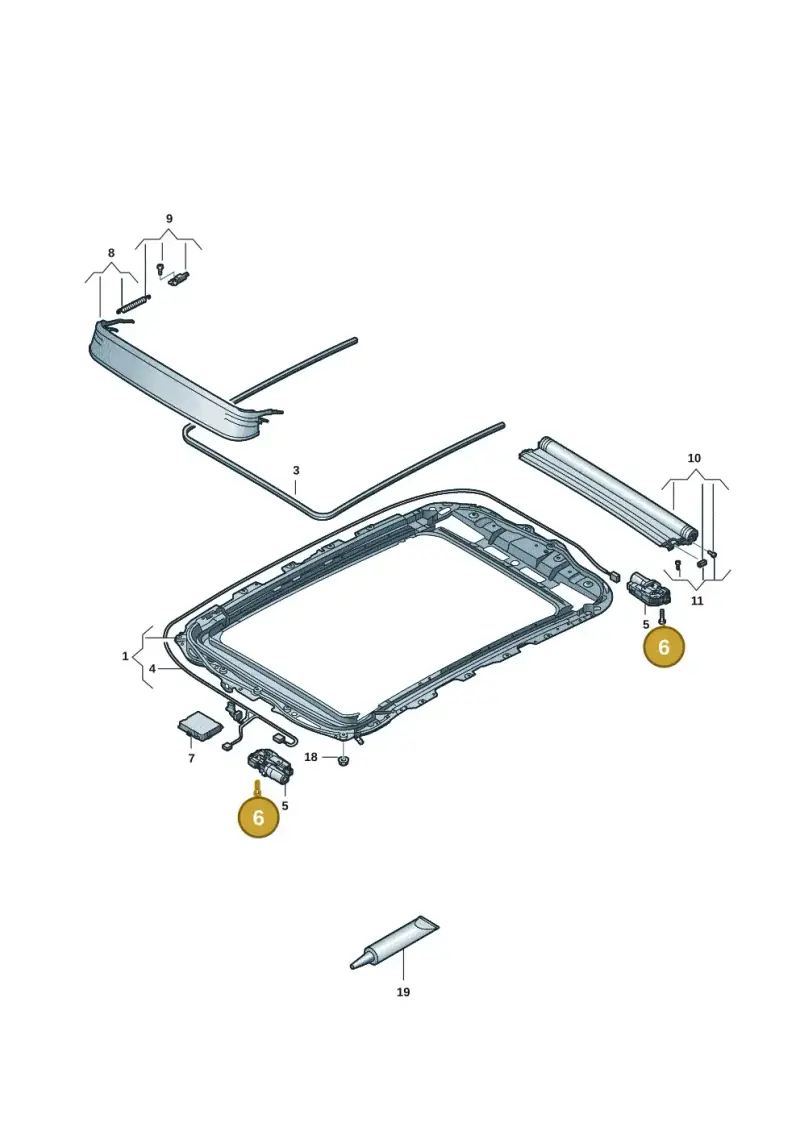 8W5898057 — Skoda Enyaq (2020-) diagram 50a877030, position 6