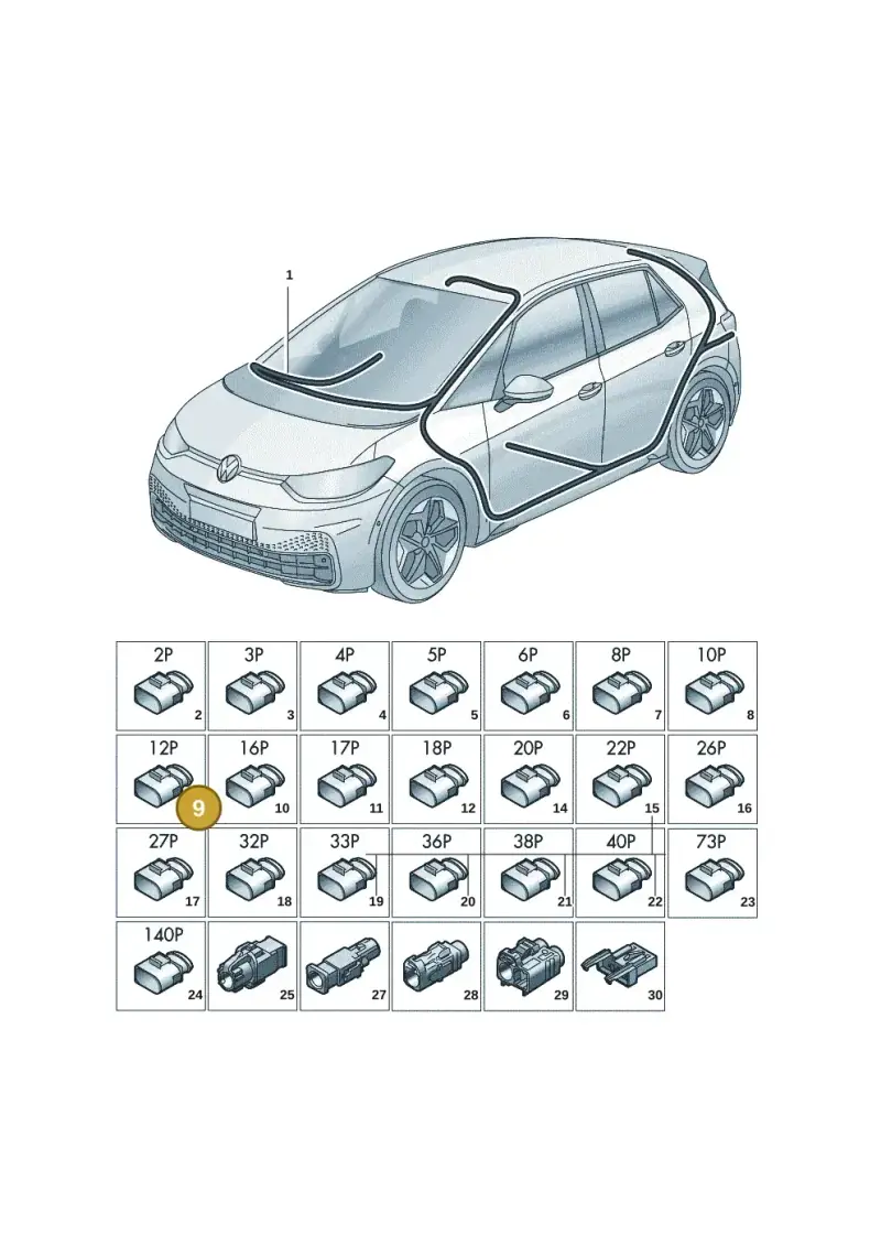 8X0035447B — Skoda Enyaq (2020-) diagram 10a971090, position 9