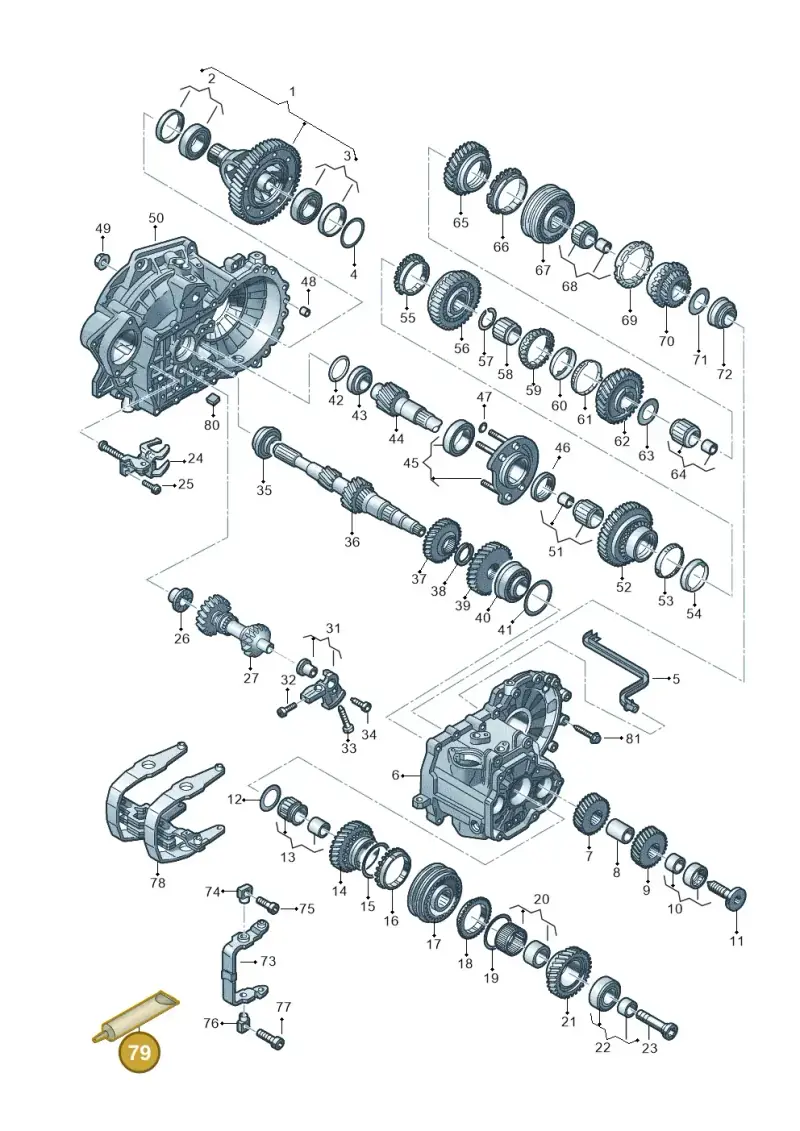 AMV18820003 — Skoda Kamiq (2019-) diagram 2gk300352, position 79