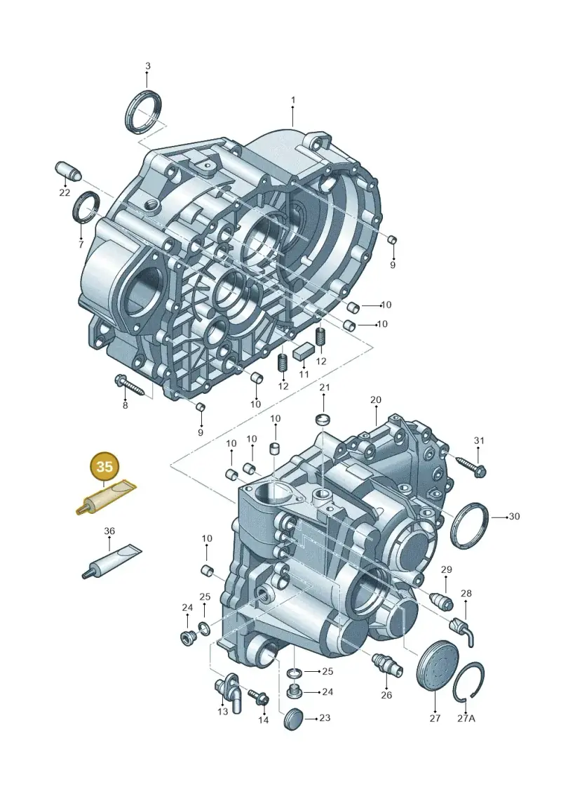 AMV18820003 — Skoda Kodiaq (2018-2022) diagram 868301450, position 35
