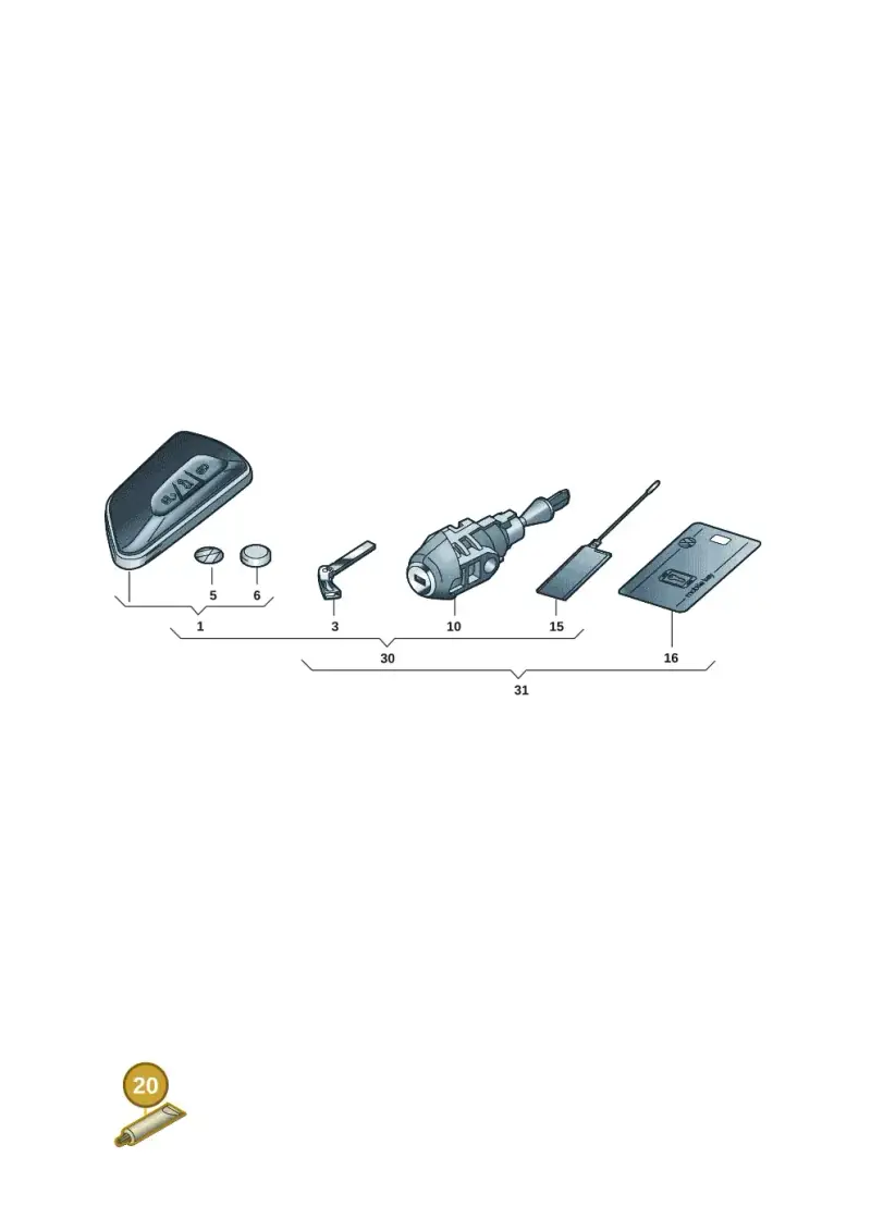AMV195KD101 — Skoda Enyaq (2020-) diagram 5h0837100, position 20