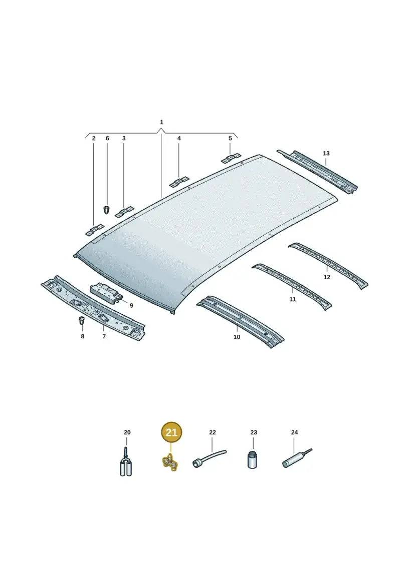D002003 — Skoda Kodiaq (2024-) diagram 57h817000, position 21