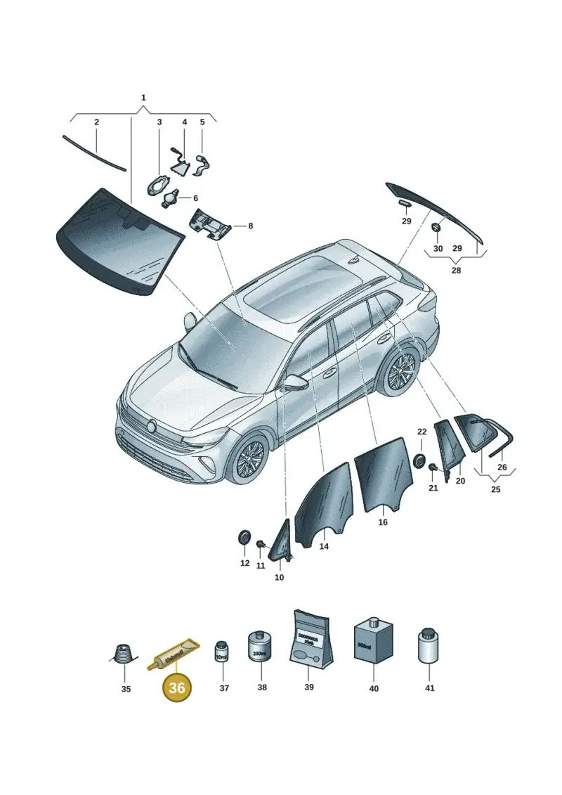 D169300M1 — Skoda Kodiaq (2024-) diagram 57x845000, position 36