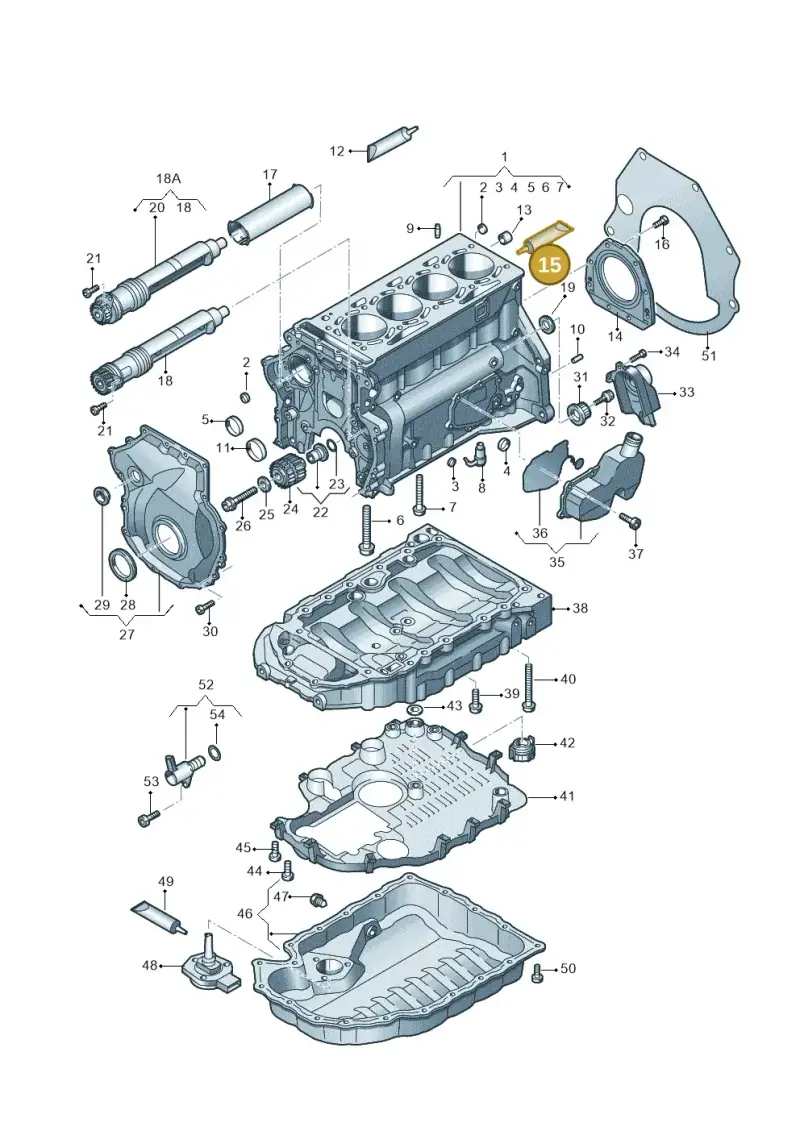 D174003A2 — Skoda Yeti (2013-2017) diagram 634103100, position 15