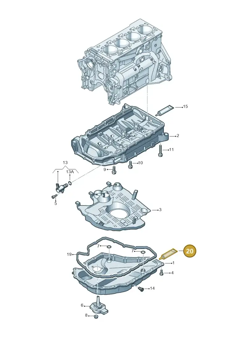 D174003A2 — Skoda Octavia (2017-2020) diagram 746103110, position 20