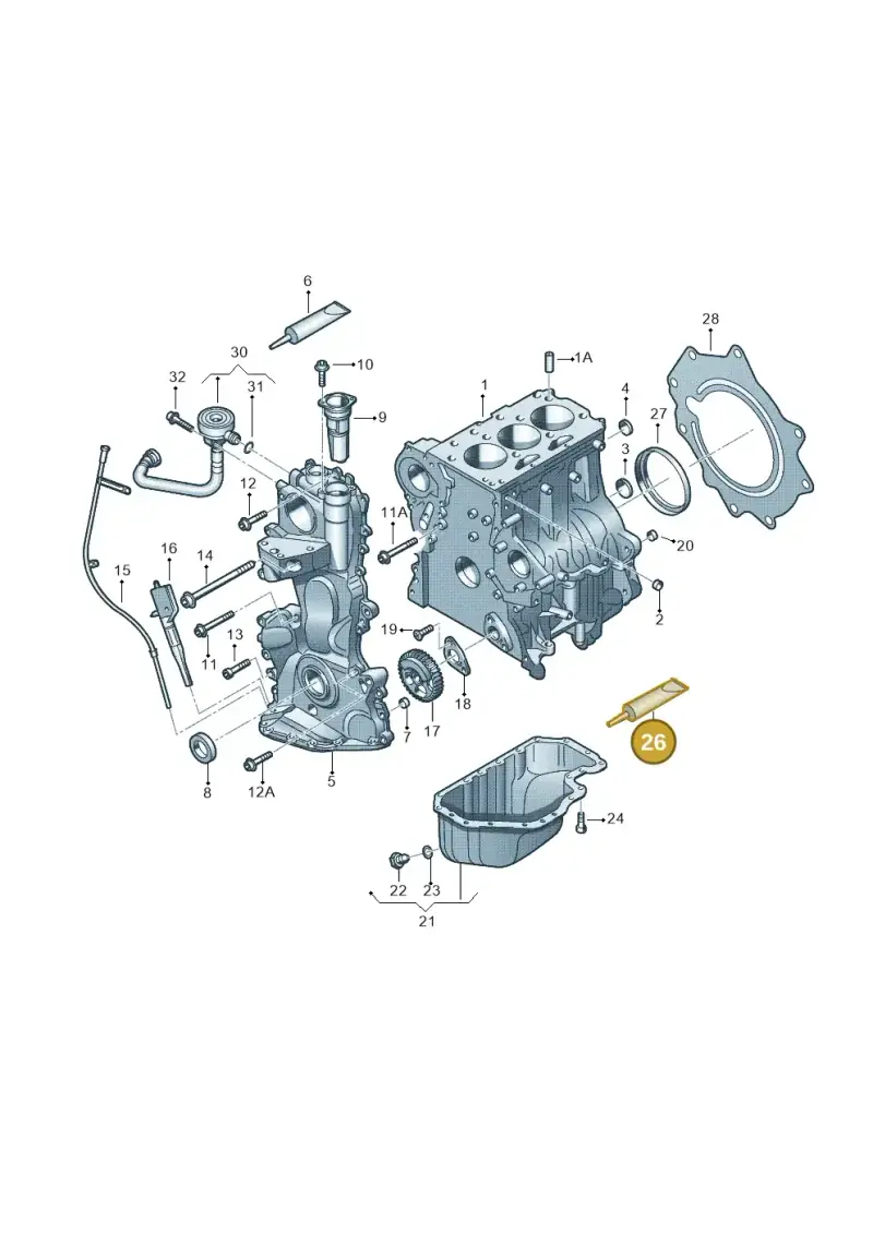 D176600M1 — Skoda Rapid (2012-2022) diagram 253103050, position 26
