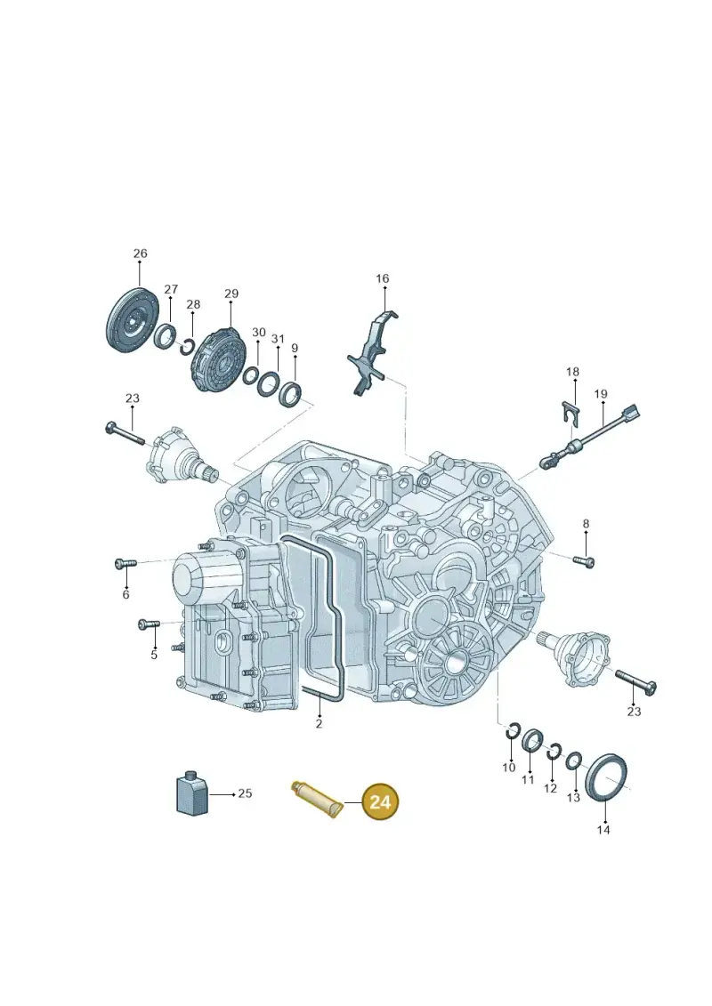 D176600M1 — Skoda Yeti (2013-2017) diagram 714360000, position 24