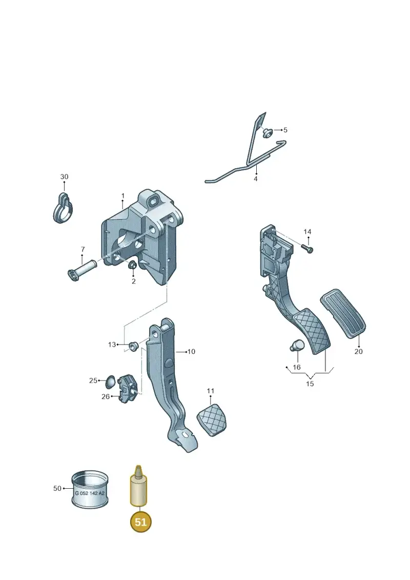 D185400A2 — Skoda Roomster (2010-2015) diagram 672721600, position 51