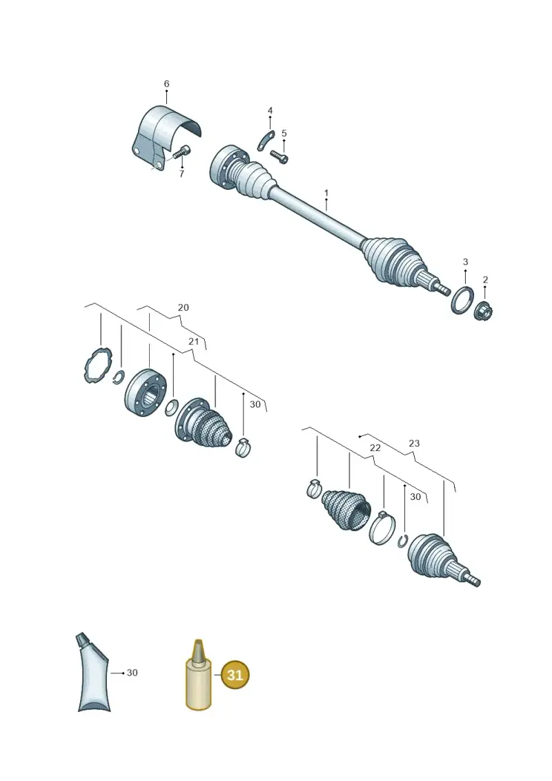 D185400A3 — Skoda Kamiq (2019-) diagram 837407320, position 31