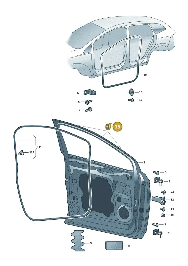 D437S40A1 — Skoda Enyaq (2020-) diagram 50a831000, position 15