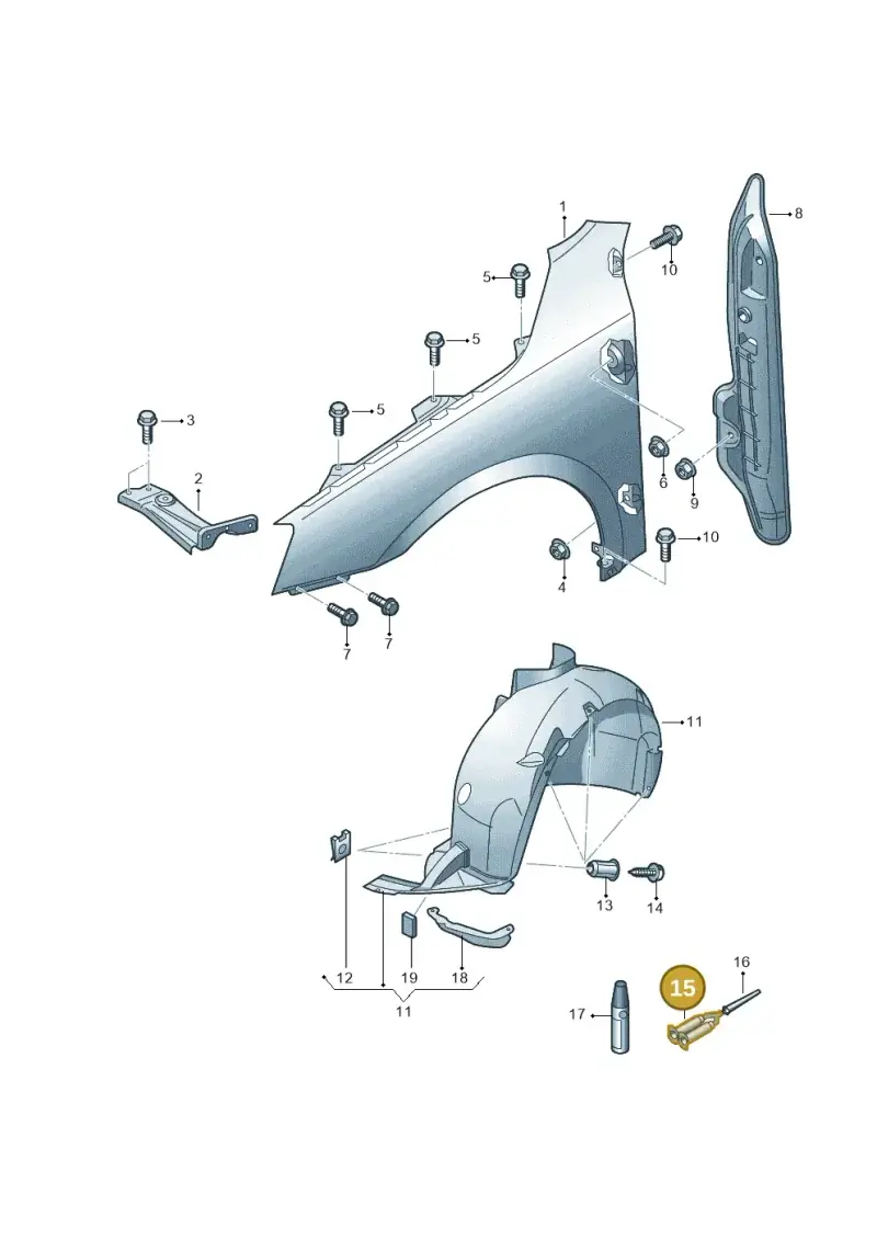 DA001730A2 — Skoda Octavia (2012-2017) diagram 753821100, position 15