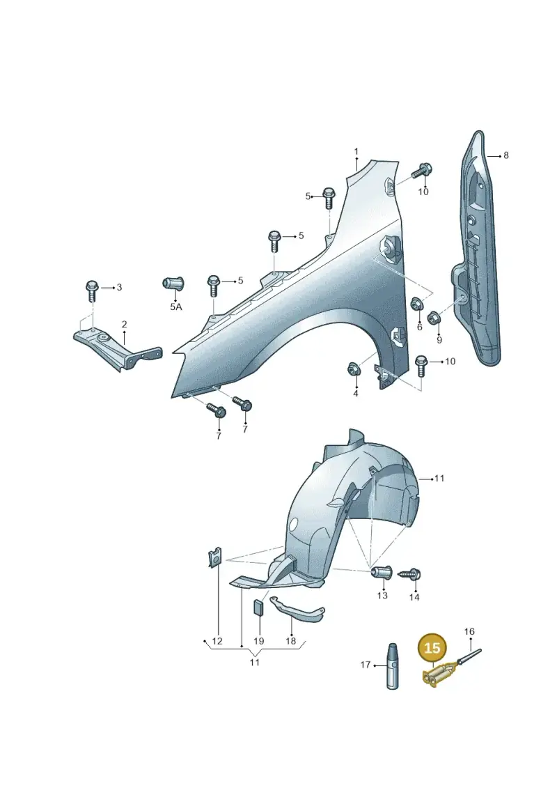 DA001730A2 — Skoda Octavia (2017-2020) diagram 805821010, position 15