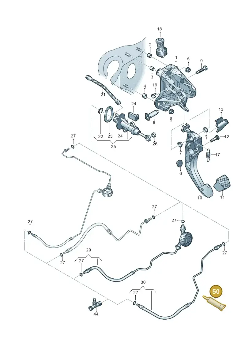 G00045002 — Skoda Kodiaq (2018-2022) diagram 434721025, position 50