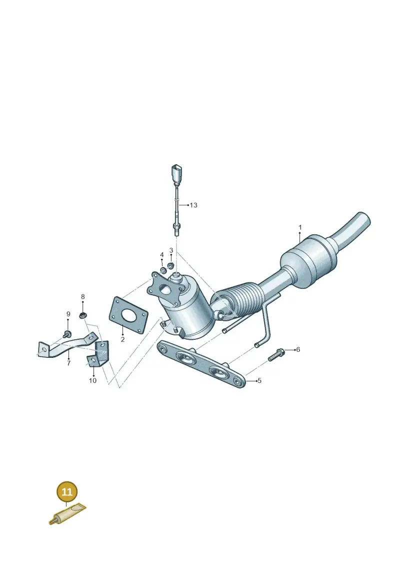 G052112A3 — Skoda Octavia (2019-2024) diagram 866253240, position 11