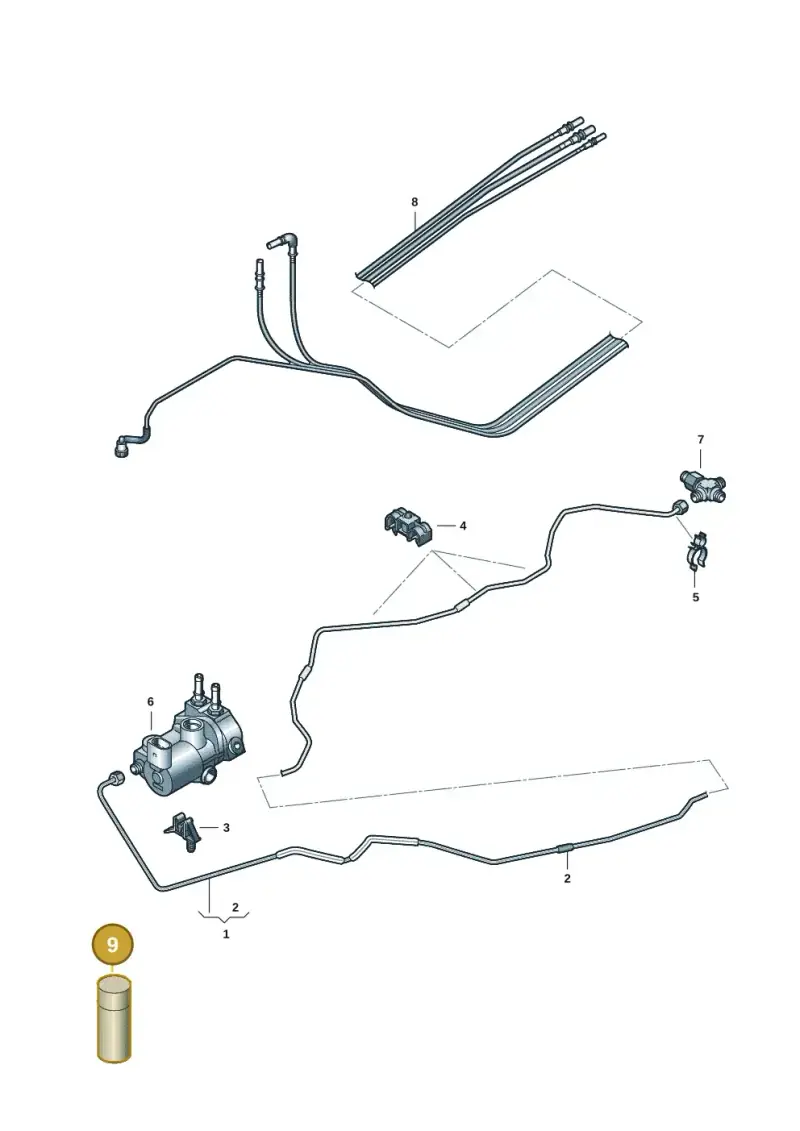 G052132A2 — Skoda Octavia (2019-2024) diagram 5h0201000, position 9
