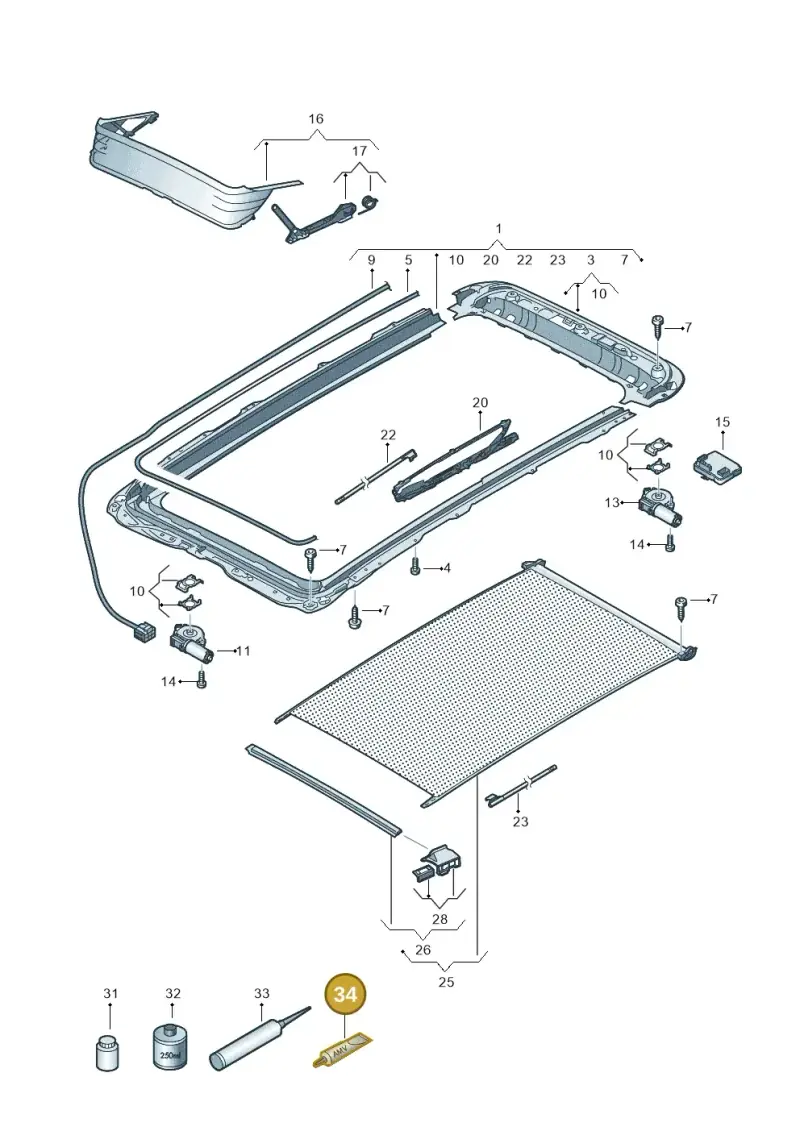 G052141A2 — Skoda Octavia (2019-2024) diagram 793877200, position 34